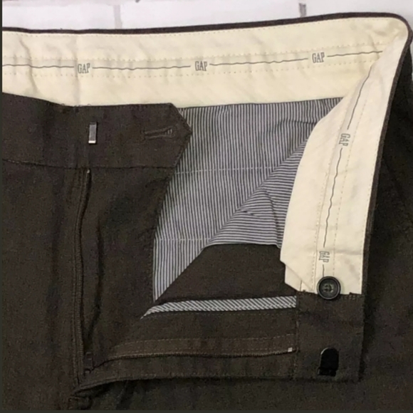 Gap Brown Chino Pants with Pockets Size 35 x 32 - Picture 7 of 12